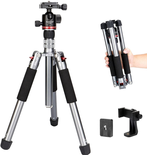 koolehaoda 57.5-inch Lightweight Camera Mount Tripod Stand with