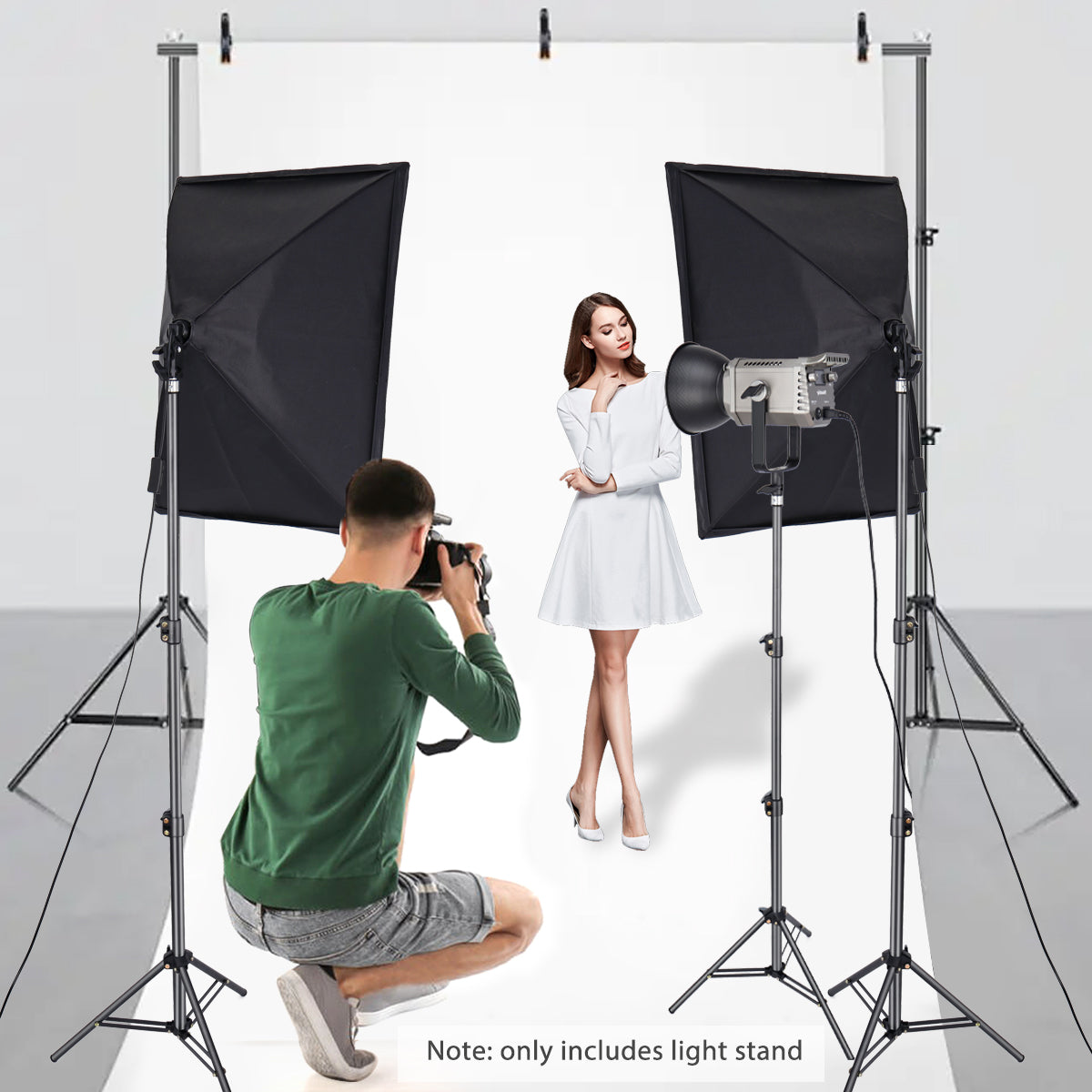 Light Stand,Portable Lighting Tripod Stand