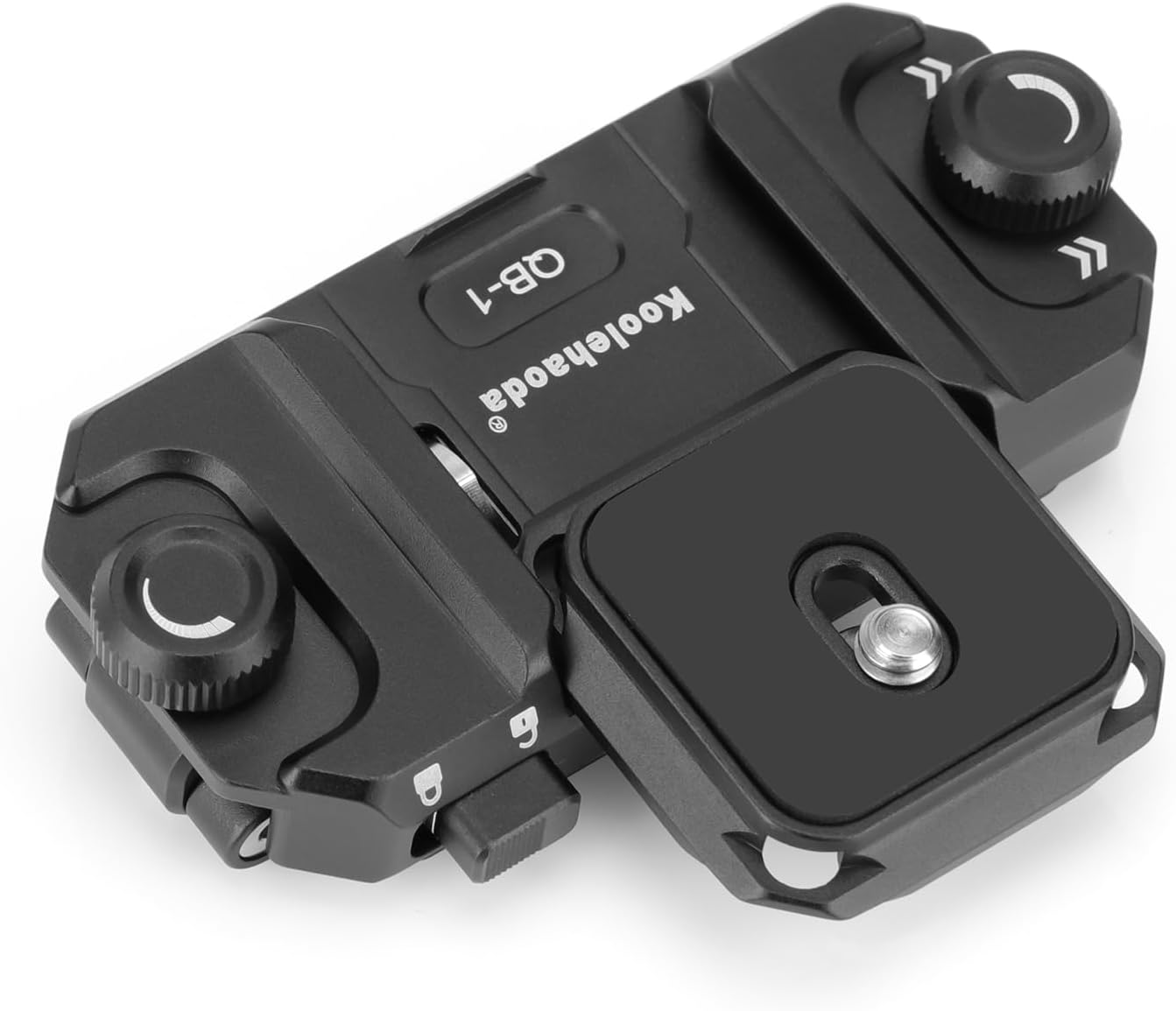 koolehaoda Camera Backpack Clip, Camera Holster Easy to Install/Remove Camera Quick Release System for Sony/Canon/Nikon/Fujifilm DSLR Action Camera Binocular QB-1