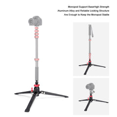 Camera Tripod Desktop Mini Tripod Universal 3 Foot Monopod Support Base Stand Unipod Support with 3/8"" Screw for Monopods Ballhead DSLR Camera. Max Load 15kg / 33lbs