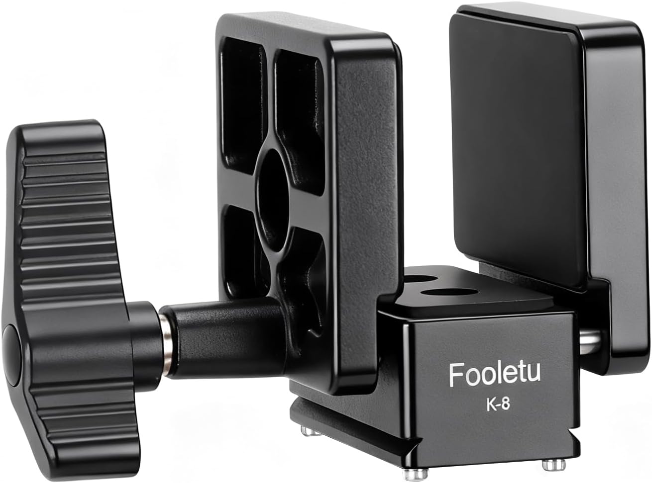 Arca Swiss Rifle Saddle Mount, Hunting Tripod Clamp with Quick Release Plate, Shooting Tripod Rest Ball Head Gun Clamp Adapter for Hunting and Shooting   K-8