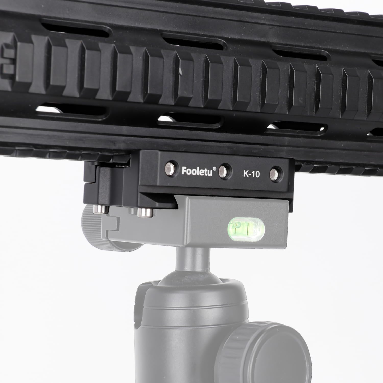 Picatinny Arca Swiss Plate Picatinny Rail Tripod Mount Adapter, Picatinny Convert to ARCA/RRS Quick Release Plate Rail, Picatinny Hunting Tripod Mount Adapter K-10