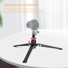 Camera Tripod Desktop Mini Tripod Universal 3 Foot Monopod Support Base Stand Unipod Support with 3/8"" Screw for Monopods Ballhead DSLR Camera. Max Load 15kg / 33lbs