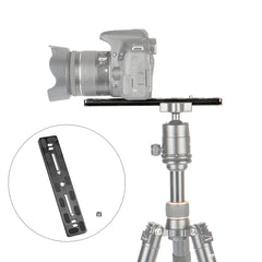 Universal Quick Release Plate with 1/4 inch Screw for Camera,Tripod Ball Head Compatible with Arca Swiss QR Clamp