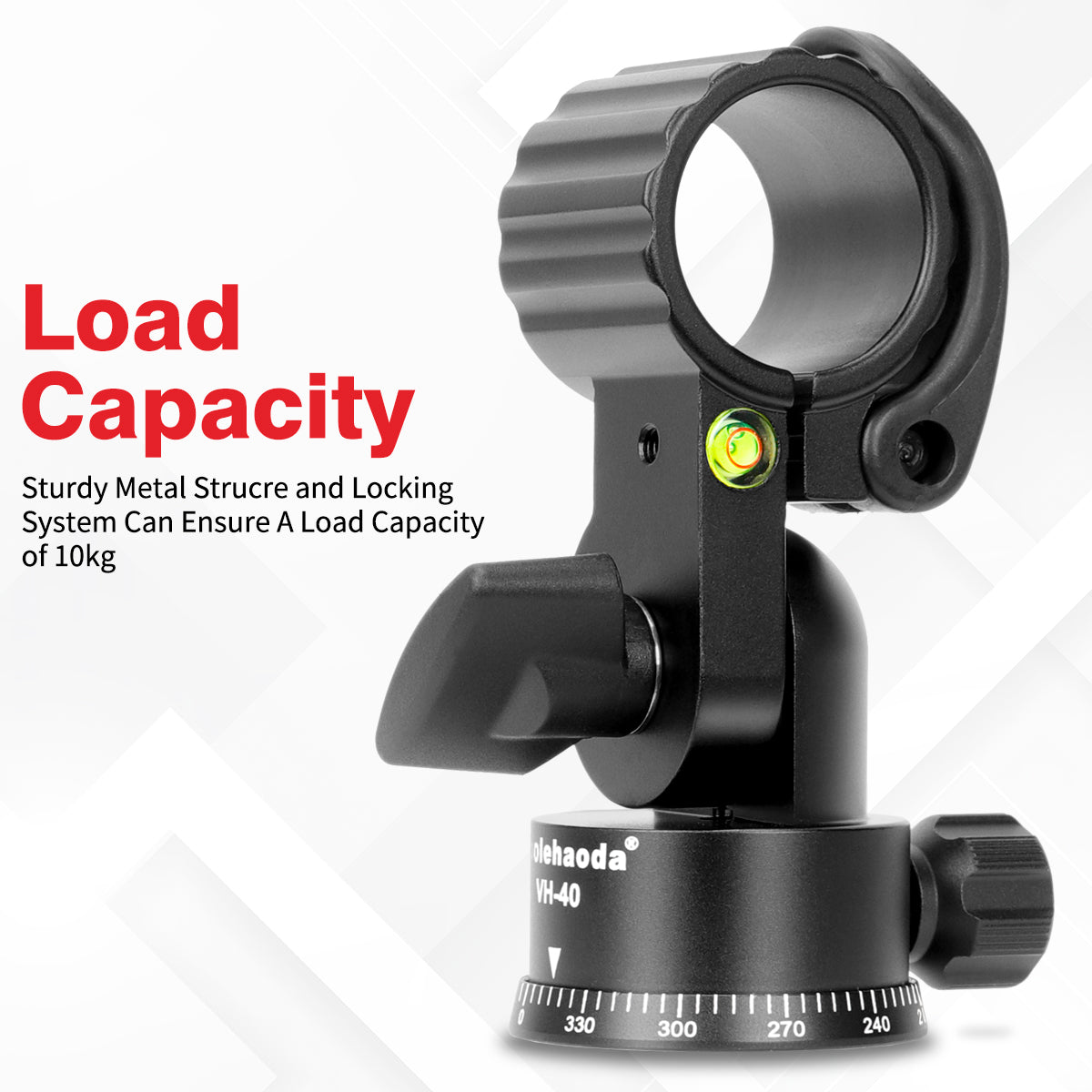 Tripod Extension Arm 81cm Horizontal Center Column 360 Degree Rotation