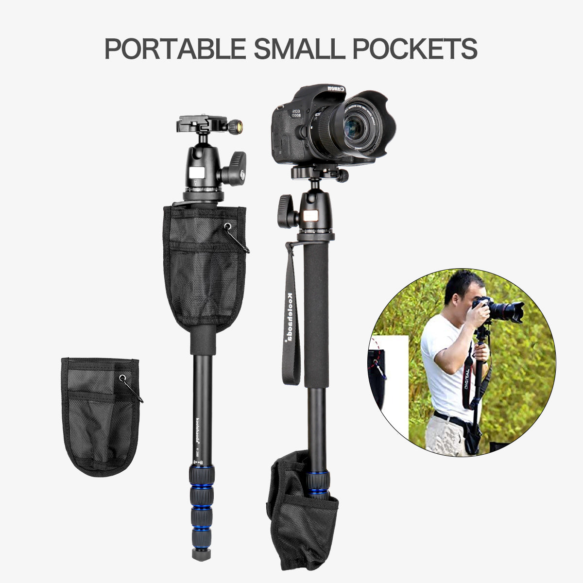 Support Flash Universel Manbily MBL-FB - Montage 6,35 Mm - Alliage Aluminium - Léger Et Stable