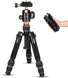 Portable Tabletop Mini Tripod,Height Adjustable 8-20inch,Compact Desktop Macro Mini Tripod with Carrying Bag,Weight only 1.5lbs / 0.68kg